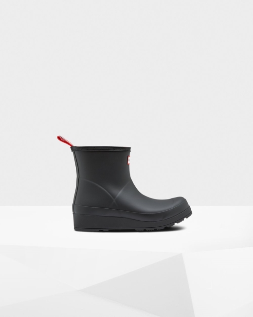 Gumaky Hunter Original Insulated Kratke Rain Play Damske Čierne | YADG-01836
