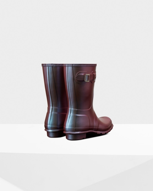 Gumaky Hunter Original Nebula Kratke Damske Modre | VUGD-21580