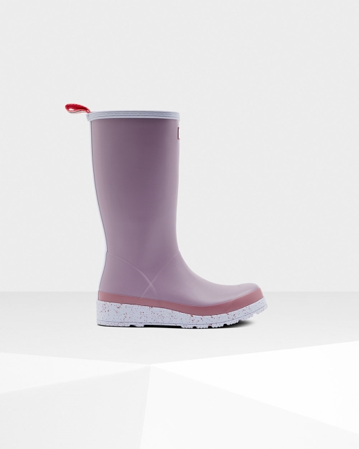 Gumaky Hunter Original Vysoke Speckle Rain Play Damske Nachový | JQEW-48501