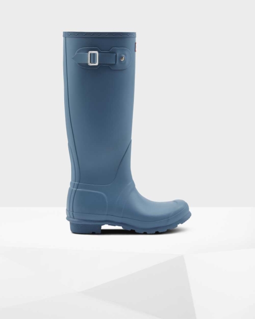 Gumaky Hunter Original Wellington Vysoke Damske Modre | JTME-25710