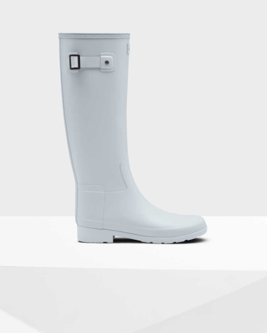 Gumaky Hunter Refined Slim Fit Wellington Vysoke Damske Siva | YEOS-62890