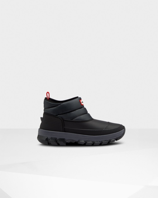 Snehule Hunter Original Insulated Ankle Damske Čierne | ARMI-01923