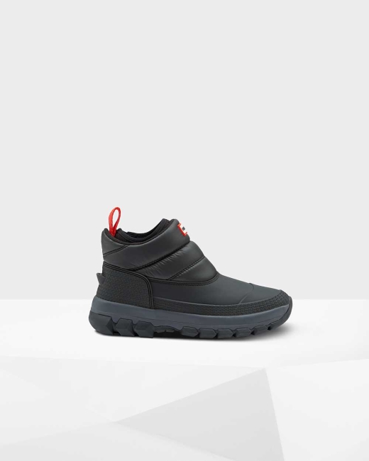 Snehule Hunter Original Insulated Ankle Damske Čierne | GSLR-72560